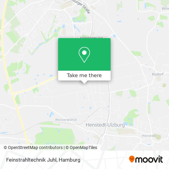 Feinstrahltechnik Juhl map