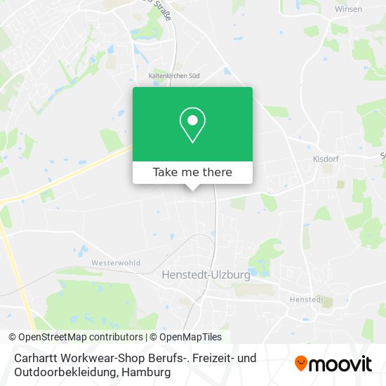 Carhartt Workwear-Shop Berufs-. Freizeit- und Outdoorbekleidung map