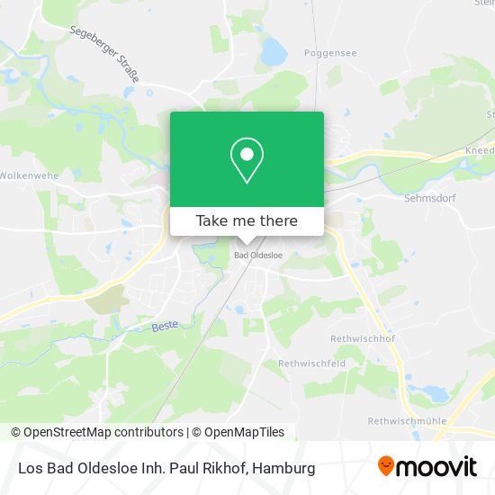 Los Bad Oldesloe Inh. Paul Rikhof map