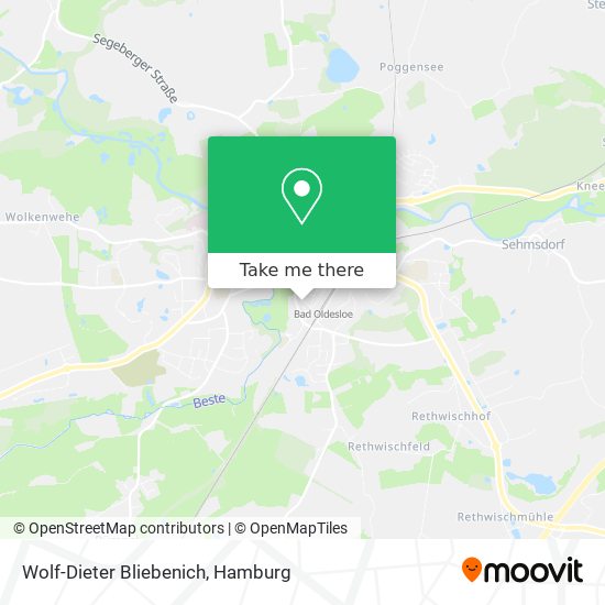 Wolf-Dieter Bliebenich map