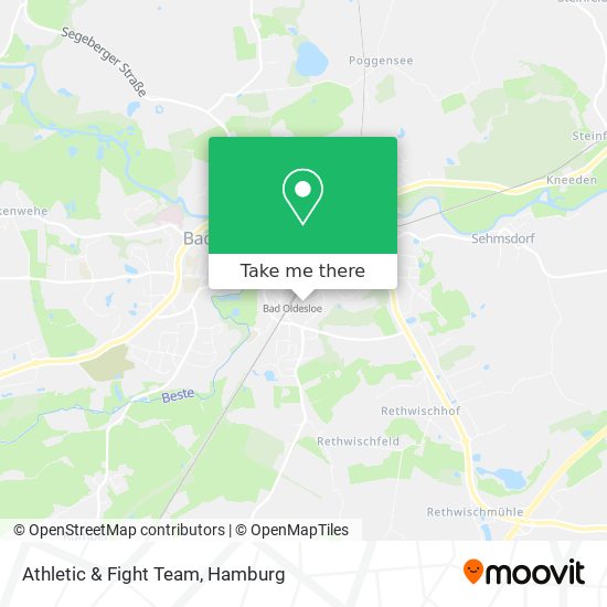 Athletic & Fight Team map