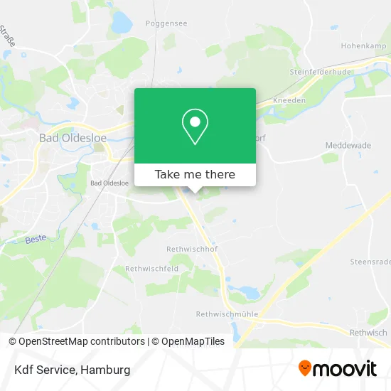 Карта Kdf Service