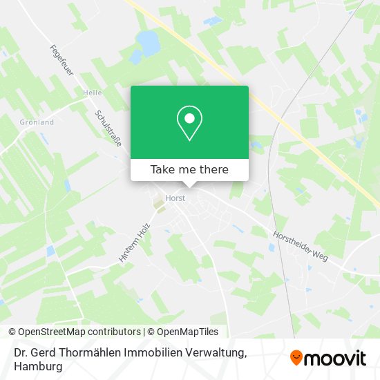 Dr. Gerd Thormählen Immobilien Verwaltung map