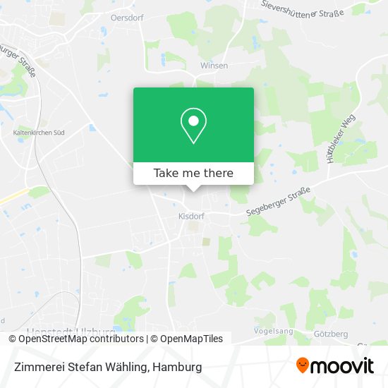 Zimmerei Stefan Wähling map