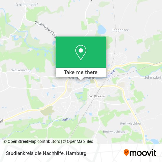 Studienkreis die Nachhilfe map