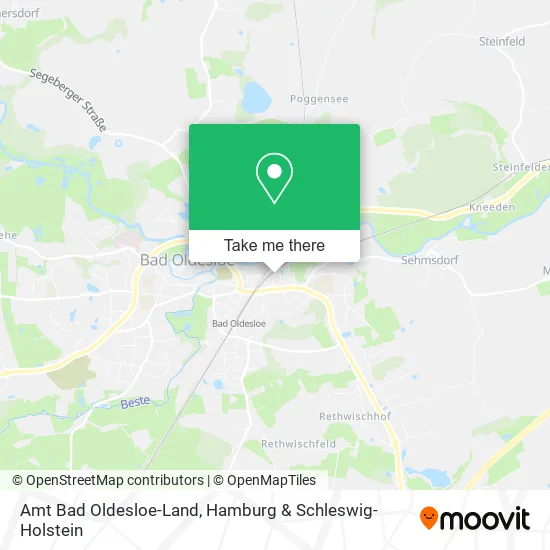 Карта Amt Bad Oldesloe-Land