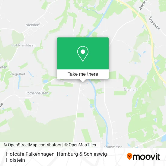 Карта Hofcafe Falkenhagen