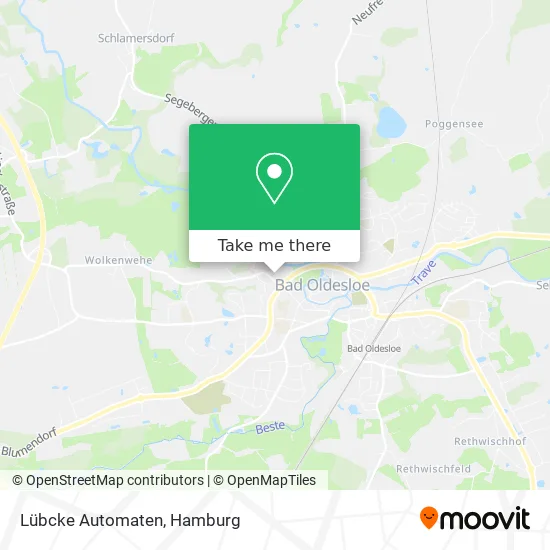Карта Lübcke Automaten
