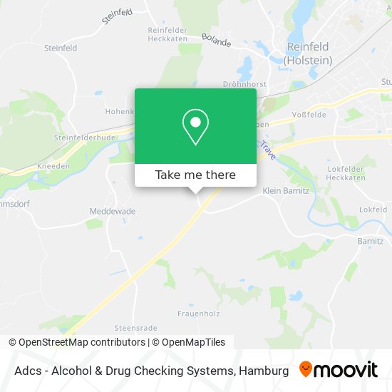 Adcs - Alcohol & Drug Checking Systems map