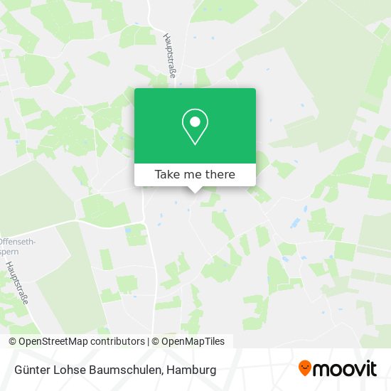 Günter Lohse Baumschulen map