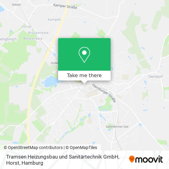 Tramsen Heizungsbau und Sanitärtechnik GmbH, Horst map