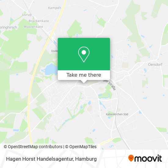 Hagen Horst Handelsagentur map