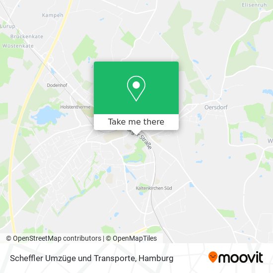 Scheffler Umzüge und Transporte map