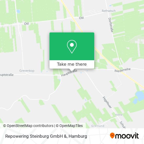 Repowering Steinburg GmbH & map