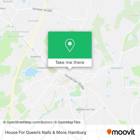 House For Queen's Nails & More map