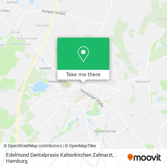 Edelmund Dentalpraxis Kaltenkirchen Zahnarzt map