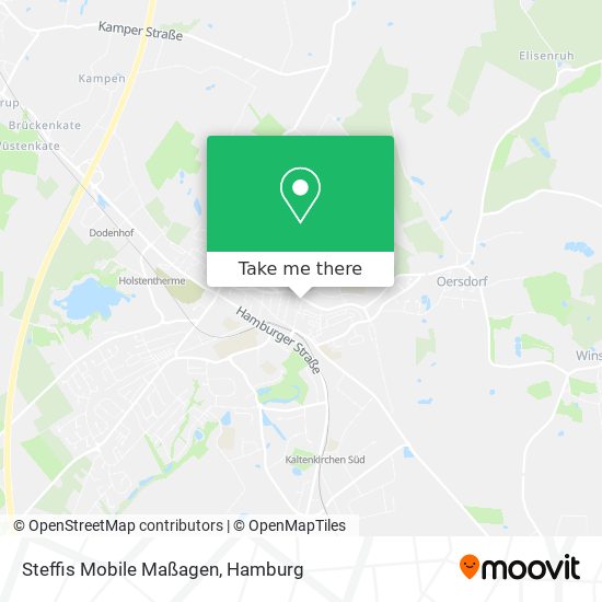 Steffis Mobile Maßagen map