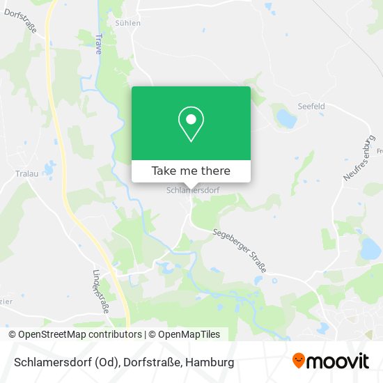 Schlamersdorf (Od), Dorfstraße map