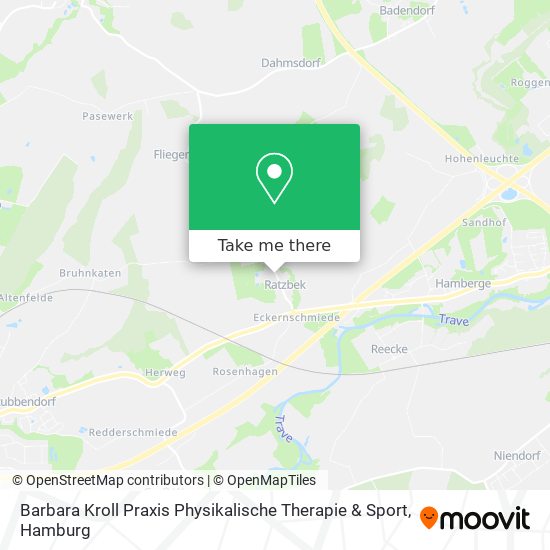 Barbara Kroll Praxis Physikalische Therapie & Sport map