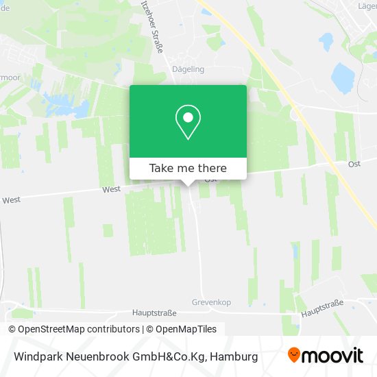 Windpark Neuenbrook GmbH&Co.Kg map