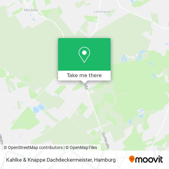 Kahlke & Knappe Dachdeckermeister map