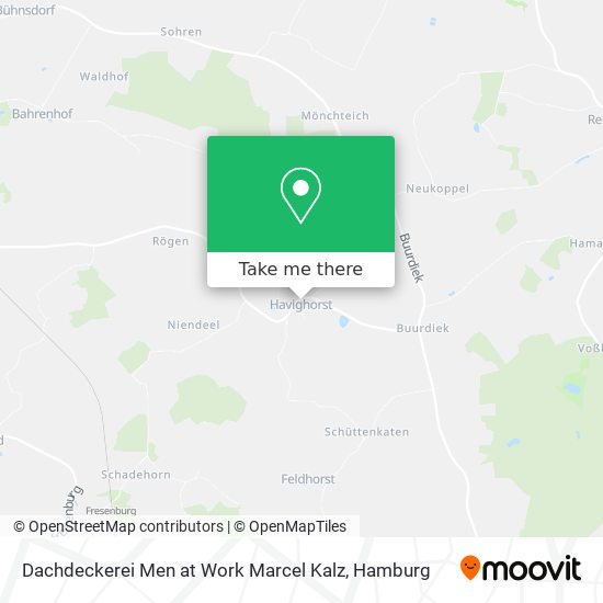 Dachdeckerei Men at Work Marcel Kalz map