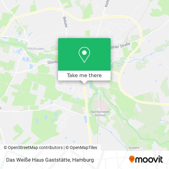 Das Weiße Haus Gaststätte map