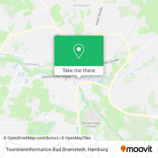 Touristeninformation Bad Bramstedt map