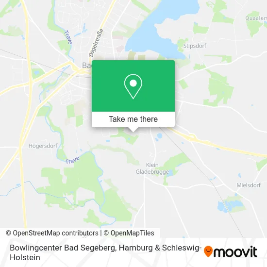Карта Bowlingcenter Bad Segeberg