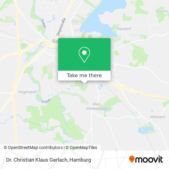Dr. Christian Klaus Gerlach map