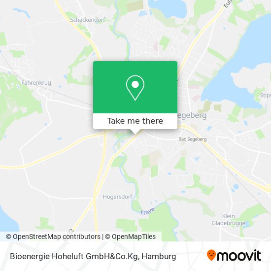 Bioenergie Hoheluft GmbH&Co.Kg map