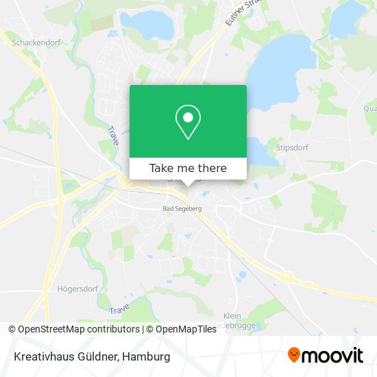 Kreativhaus Güldner map