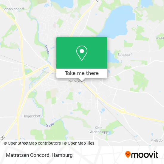 Карта Matratzen Concord