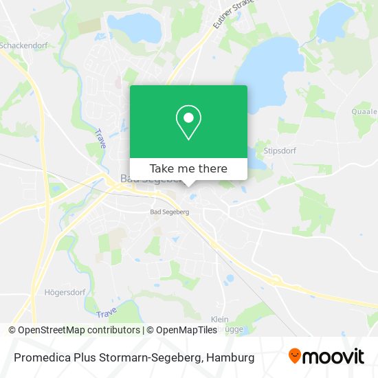 Promedica Plus Stormarn-Segeberg map