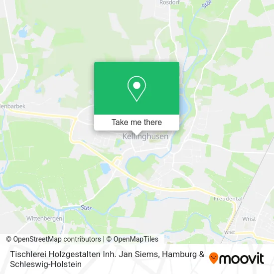 Карта Tischlerei Holzgestalten Inh. Jan Siems
