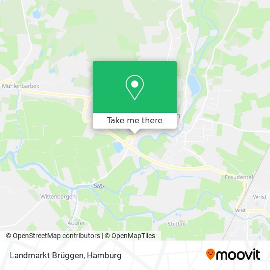 Landmarkt Brüggen map