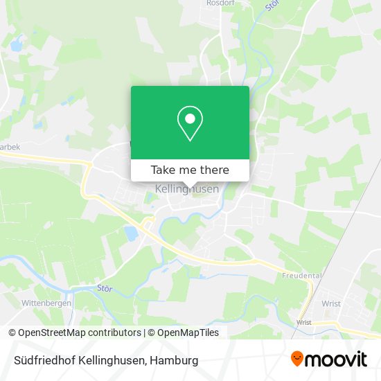 Карта Südfriedhof Kellinghusen