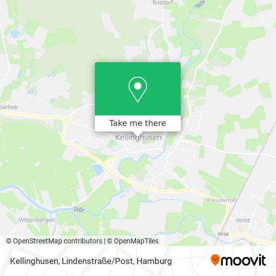 Kellinghusen, Lindenstraße / Post map