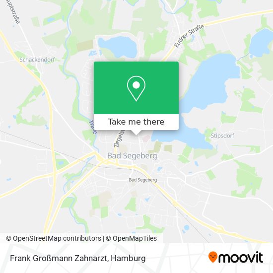 Frank Großmann Zahnarzt map