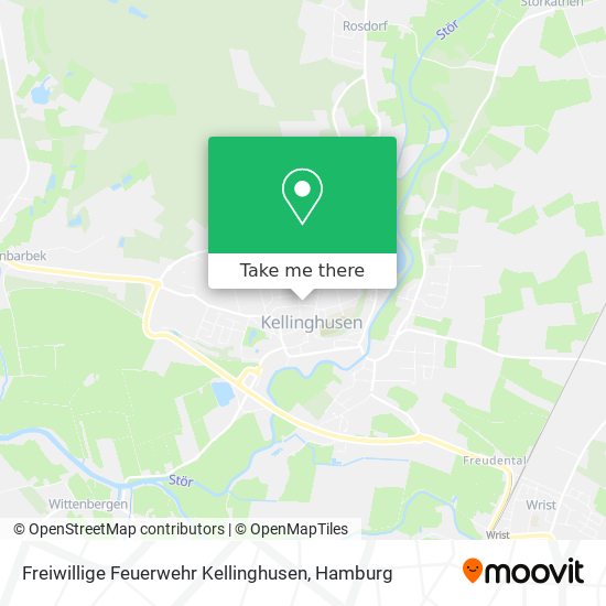 Freiwillige Feuerwehr Kellinghusen map