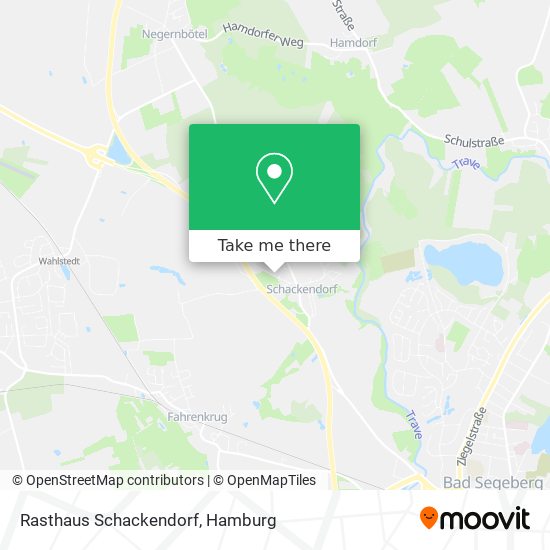 Rasthaus Schackendorf map