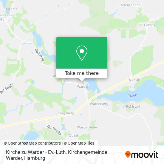 Kirche zu Warder - Ev.-Luth. Kirchengemeinde Warder map