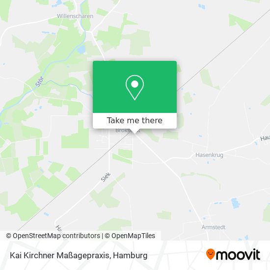 Kai Kirchner Maßagepraxis map