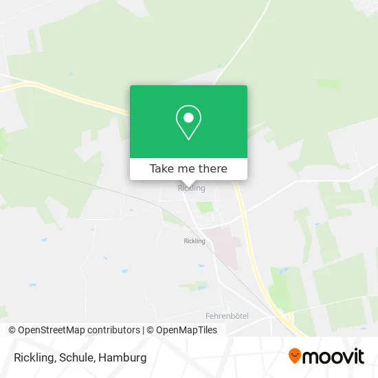 Карта Rickling, Schule