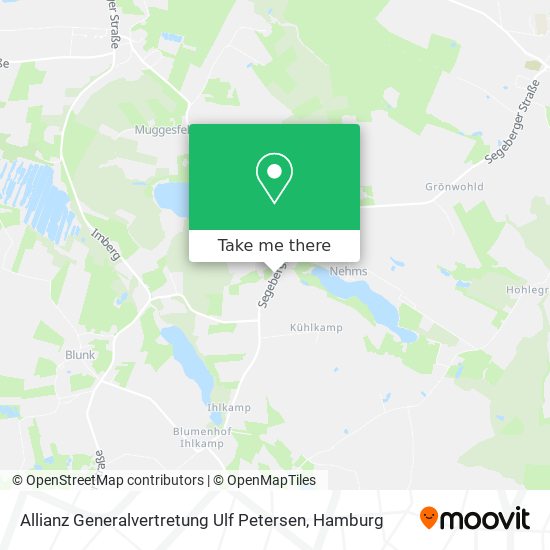 Allianz Generalvertretung Ulf Petersen map