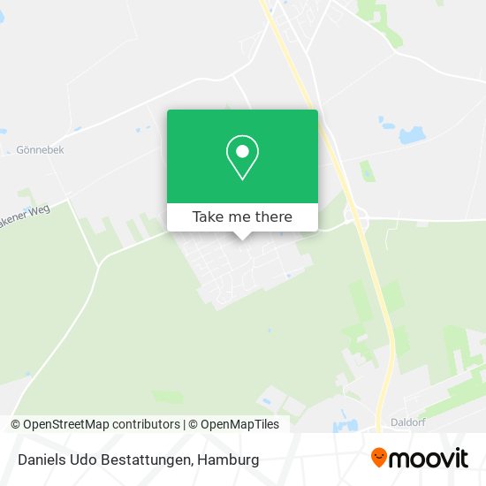 Daniels Udo Bestattungen map