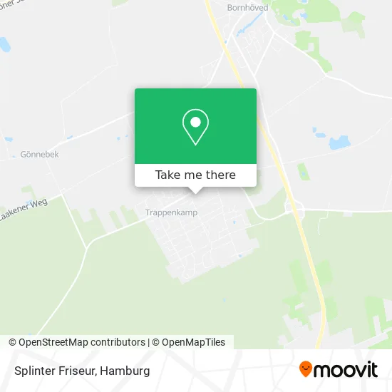 Карта Splinter Friseur
