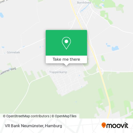 VR Bank Neumünster map