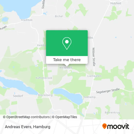 Карта Andreas Evers