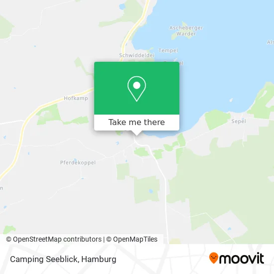 Карта Camping Seeblick